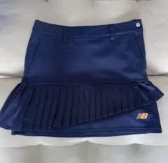 【超美品】New Balance ゴルフ スカート サイズ1 ネイビー