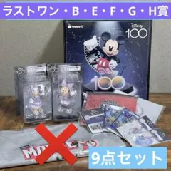 ディズニー100周年ハッピーくじ　ラストワン.B.E.F.G.H賞