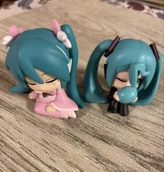 初音ミク チビフィギュア 2体セット