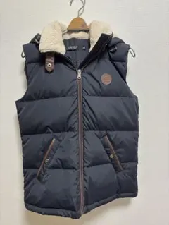 LAUREN RALPH LAUREN ネイビー ダウンベスト S