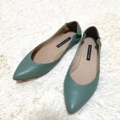 ♡極美品♡ ラボキゴシ ワークス ポインテッドトゥ フラット パンプス 完売品