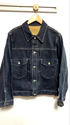 AUTHENTIC デニムジャケット Lサイズ ダークブルー
