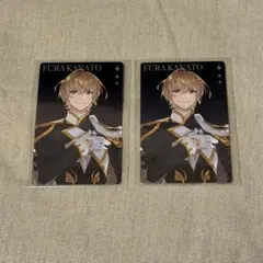 風楽奏斗 OVERTURE ホログラムカード２枚 ステッカー1枚 セット