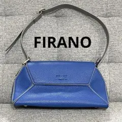 FIRANO フィラノ ハンドバッグ ワンショルダーバッグ 青 ブルー