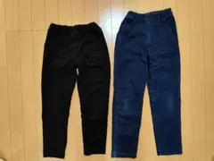 ユニクロウォームイージーパンツ　ストレッチ裏フリース130と140　２枚セット