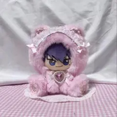 ハンドメイド 着ぐるみ おすわりぬい服 推し活 桃色 d507