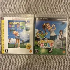 PS3 みんなのGOLF 5 6 ソフト2本セット　ゴルフ　みんゴル