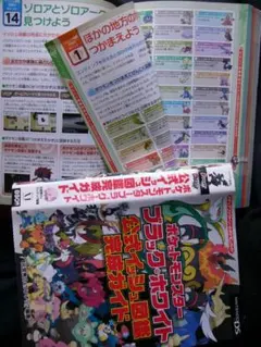 ★攻略本●NDS版ポケットモンスターブラック&ホワイト公式イッシュ図鑑完成ガイド