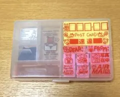 ポストカード作り　スタンプ　セット