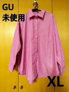 GU未使用ストライプシャツ