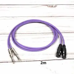 CANARE L-2T2S XLR マイクケーブル 1m 2本セット - メルカリ