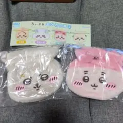 ちいかわ　おかお巾着　ラッコ　古本屋　カニちゃん　カプセルトイ