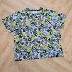 Looney Tunes ルーニー・テューンズ トゥイーティー 総柄Tシャツ Lのサムネイル