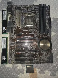 セット ASUS H97-PROマザーボード +CPUi7-4790K メモリ