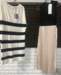 売り切り価格　新品　Radyワンピース　神戸レタスワンピース　2点