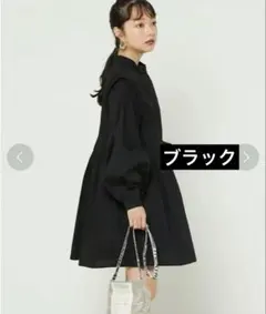 FREAK'S STORE バルーンスリーブフレアミニワンピース