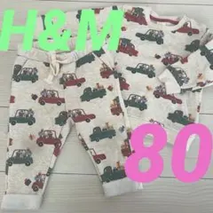 A*h様 H&M クリスマス　サンタさん　くま　トナカイ　車　プレゼント　長袖