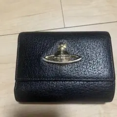 ヴィヴィアン 三つ折り財布 ブラック