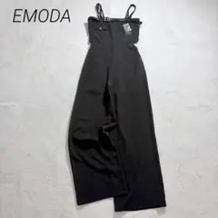 ドゥドゥ　25SS ショルダーテープサロペット　ブラック ドゥドゥ 25SS ショルダーテープサロペット ブラック - メルカリ