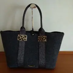 ✨希少✨美品✨TOPKAPI トプカピ トートバッグ イタリアンフェルト グレー