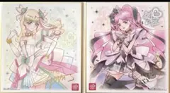 プリキュア色紙ART 7　キュアズキューン　キュアキッス　レア色紙