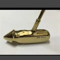 Big Dick 金 珍 パター 34インチ ゴルフ コンペ景品 新品 カバー付 Big Dick 金 珍 パター 34インチ ゴルフ コンペ景品 新品 カバー付