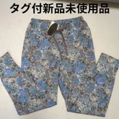 フラワー カジュアルパンツ