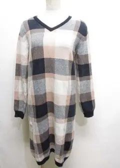 バーバリーブルーレーベルクレストブリッジニットワンピース