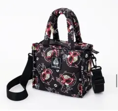 ヒステリックミニ ミニスクエアバッグ 黒 ランダムステッカー付