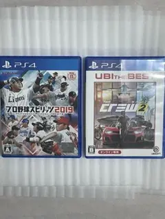 PS4 プロ野球スピリッツ2019 & The Crew 2 セット　最終投稿‼️
