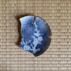初期伊万里 吹墨 陶片 鶯 梅 窯ノ辻窯 江戸時代 古唐津 古伊万里 古美術 初期伊万里 吹墨 陶片 鶯 梅 窯ノ辻窯 江戸時代 古唐津 古伊万里 古