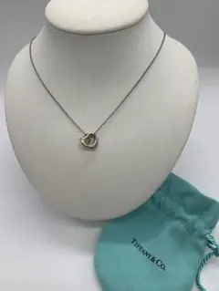 TIFFANY&Co. ティファニー　ダブルハートネックレス