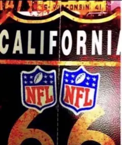 【2枚セット❣️】NFL アイロン　接着　ワッペン