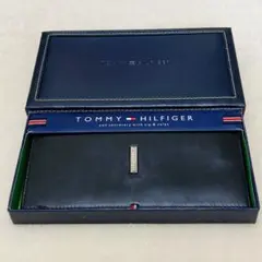 【限定セール】TOMMY HILFIGER ブラック長財布 箱付き