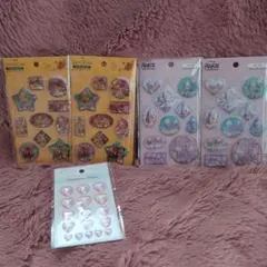 ライオンキング　ウォーターシール　オイスター　ウォーターシール　ぷくぷくハート