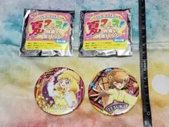 プリキュア 夏フェス 缶バッジ 2点