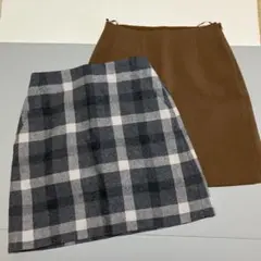 台形ミニスカートセット