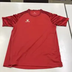 KELME レッドストライプシャツ ブラックパンツ セット