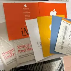 iMac 説明書、ハンドブック等