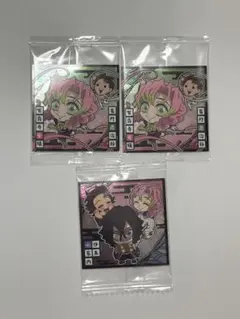 鬼滅の刃ディフォルメシールウエハース其ノ十三 甘露寺蜜璃 伊黒小芭内