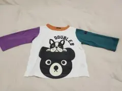 ミキハウス　DOUBLE.B フレンチブルドッグ Tシャツ F