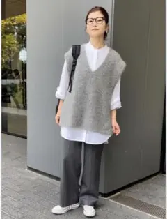 Spick & Span スピックアンドスパン ファーニットベスト