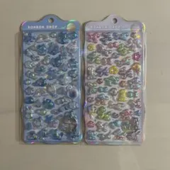 ボンボンドロップシール そらねこボンボン ばるーんボンボン 2枚セット