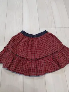 ファミリア　リバーシブル　スカート