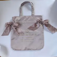 maison de FLEUR ベージュトートバッグ