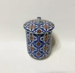 有田焼 香蘭社 染錦 蓋付湯呑碗