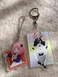 SPY×FAMILY アーニャ ボンド アクリルキーホルダー 2点セット