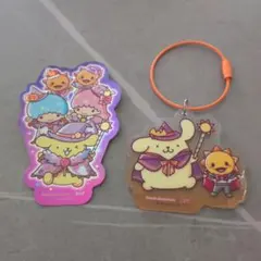 Sanrio characters × コジマ アクリルキーホルダー　ステッカー