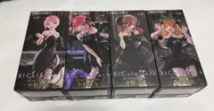 五等分の花嫁　BiCute Dark 中野一花・二乃・三玖・四葉　フィギュア4体