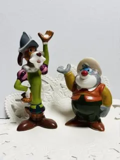 【レア美品】志摩スペイン村パルケエスパーニャ ドンキー＆サンチョ フィギュア2体